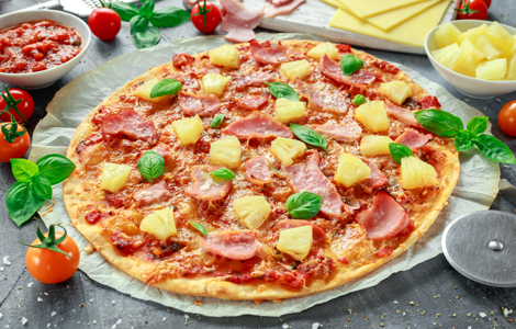 Ham & Pineapple Pizza